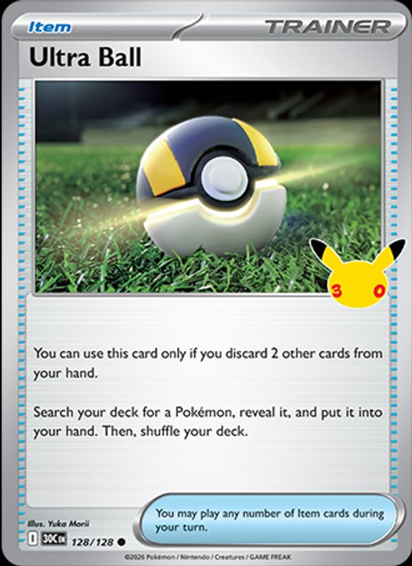 Ultra Ball #128 — 30th Celebration