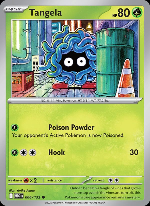 Tangela #006 — Mega Evolution
