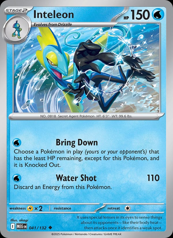 Inteleon #041 — Mega Evolution