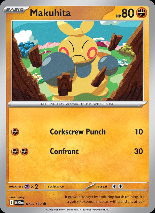Makuhita #072 — Mega Evolution