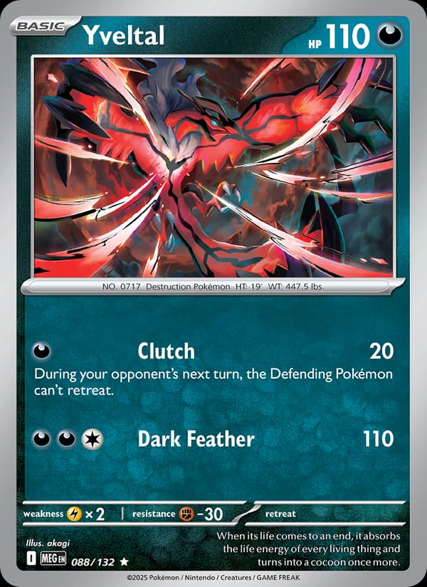 Yveltal #088 — Mega Evolution