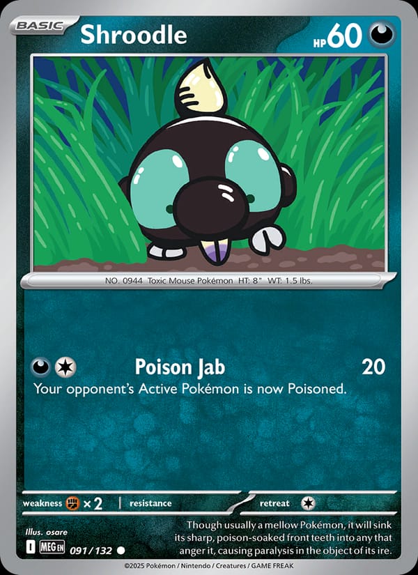 Shroodle #091 — Mega Evolution