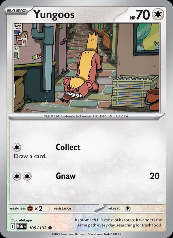 Yungoos #109 — Mega Evolution