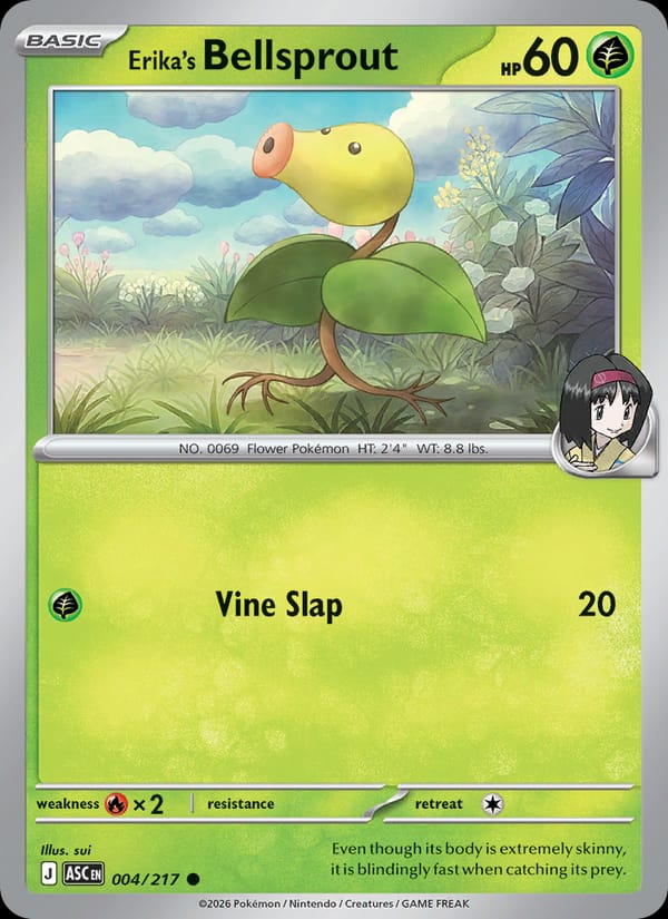Erika's Bellsprout #004 — Ascended Heroes