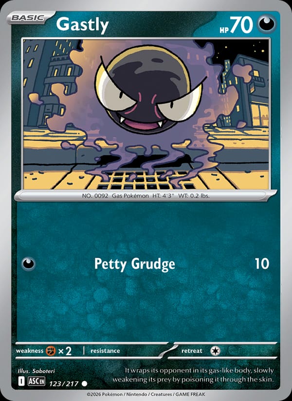 Gastly #123 — Ascended Heroes