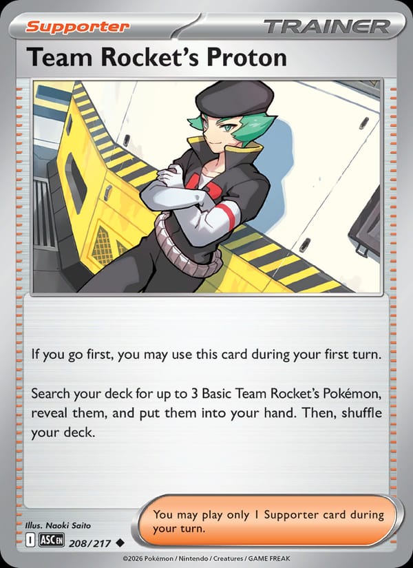 Team Rocket's Proton #208 — Ascended Heroes