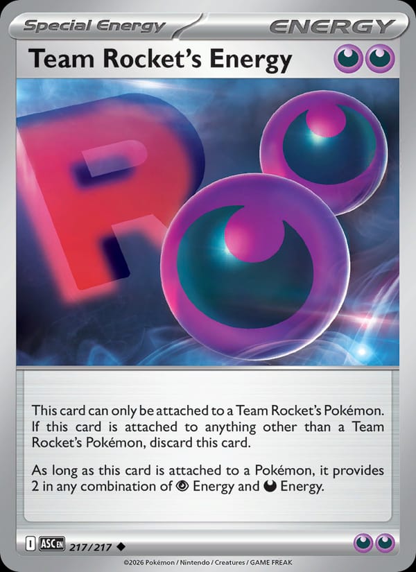 Team Rocket's Energy #217 — Ascended Heroes