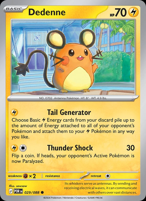 Dedenne #029 — Perfect Order