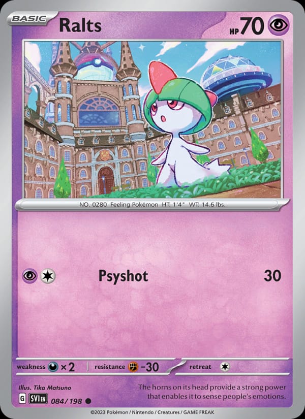 Ralts #084 — Scarlet & Violet