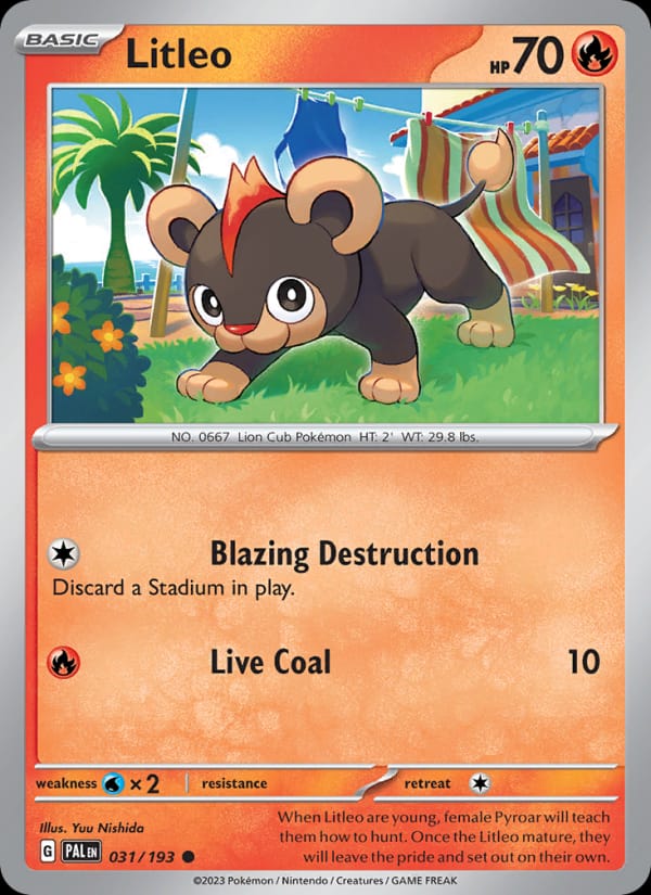 Litleo #031 — Paldea Evolved
