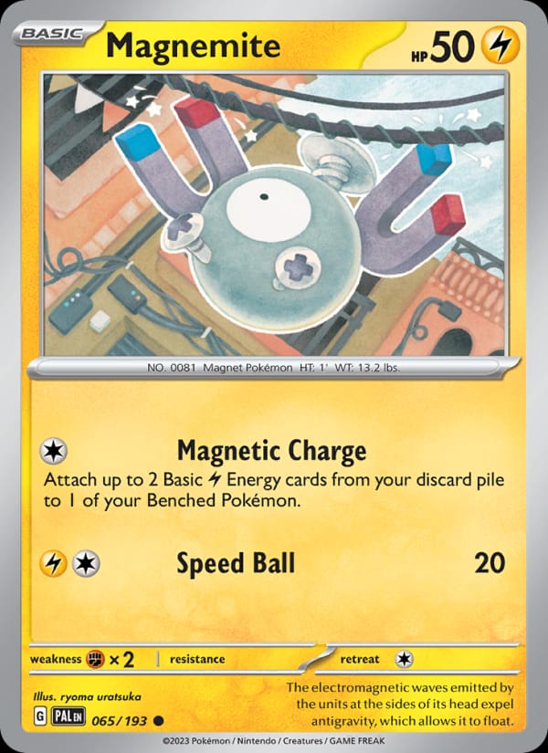 Magnemite #065 — Paldea Evolved