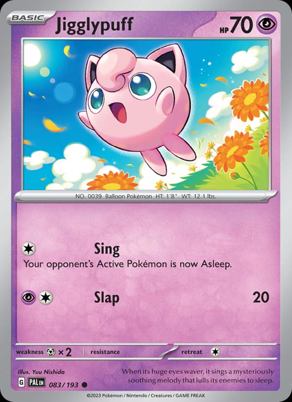 Jigglypuff #083 — Paldea Evolved