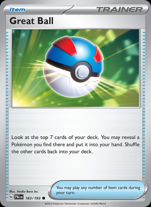 Great Ball #183 — Paldea Evolved