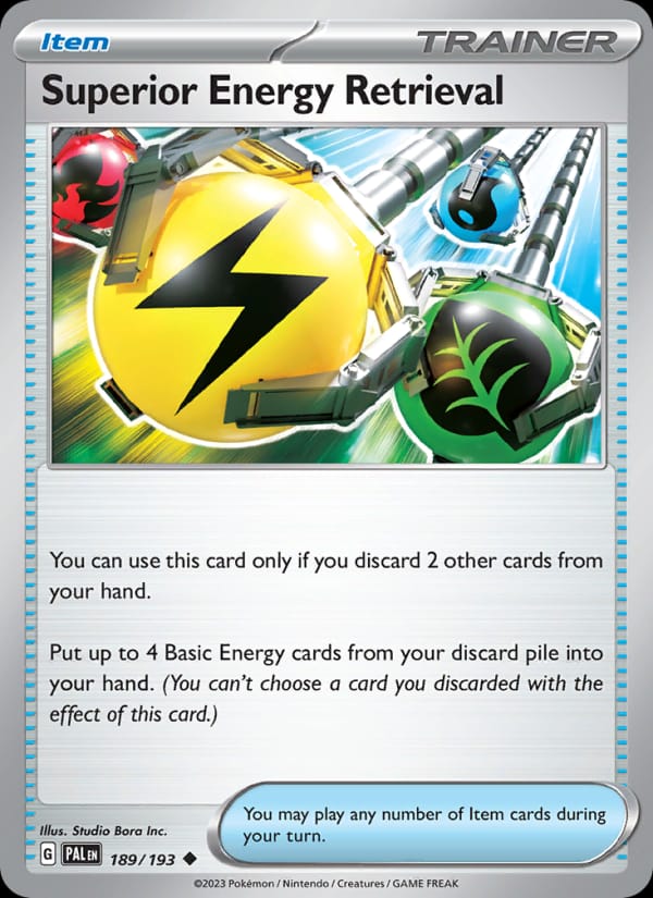 Superior Energy Retrieval #189 — Paldea Evolved