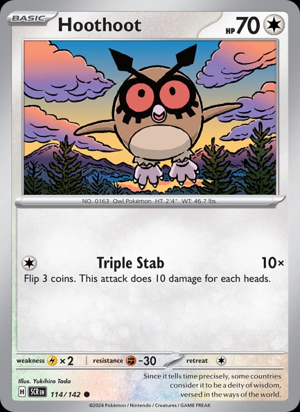 Hoothoot #114 — Stellar Crown