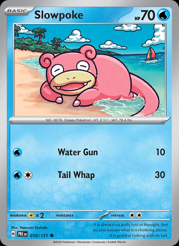 Slowpoke #018 — Prismatic Evolutions