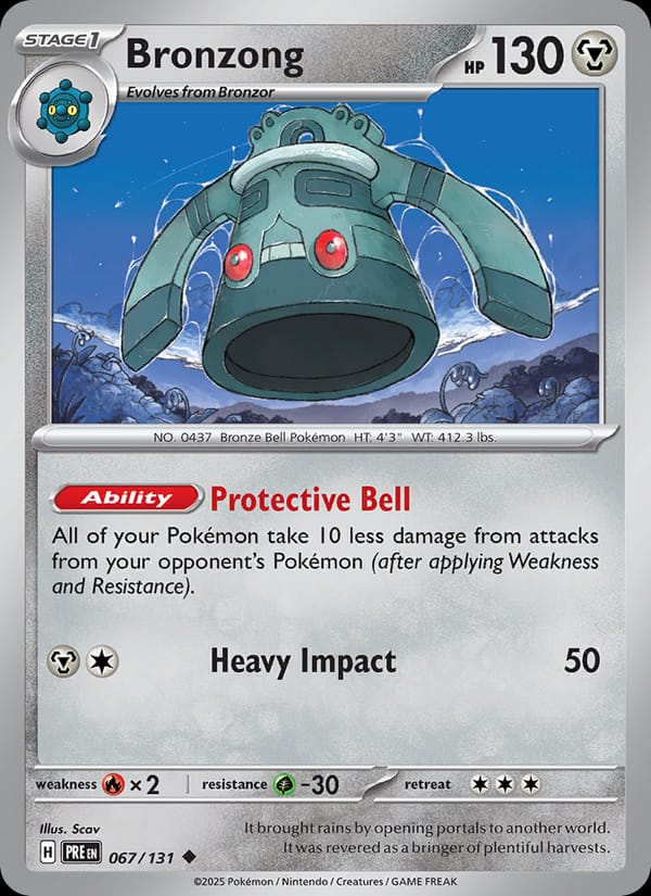 Bronzong #067 — Prismatic Evolutions