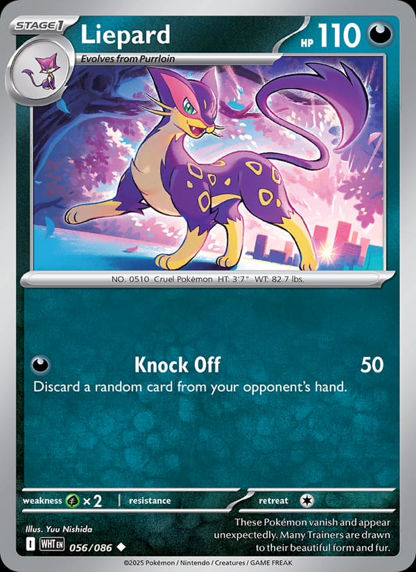 Liepard #056 — White Flare