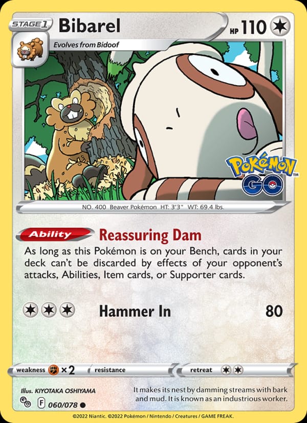 Bibarel #060 — Pokémon GO