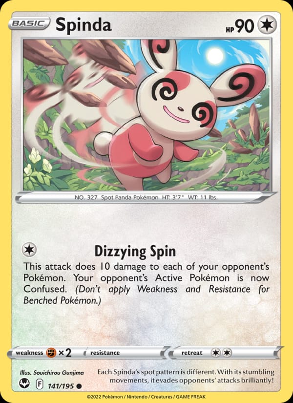 Spinda #141 — Silver Tempest