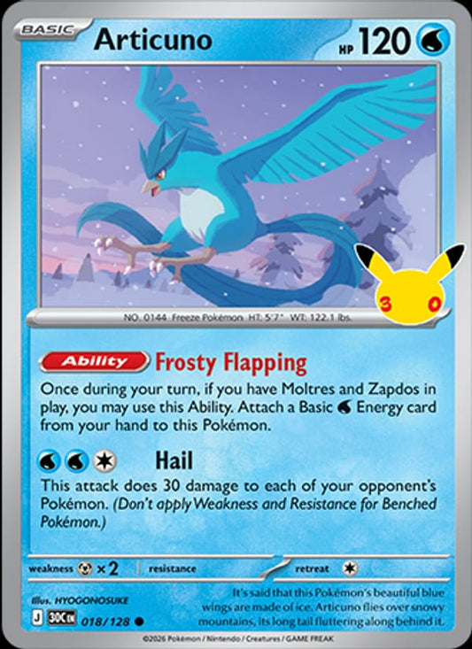 Articuno #018 — 30th Celebration