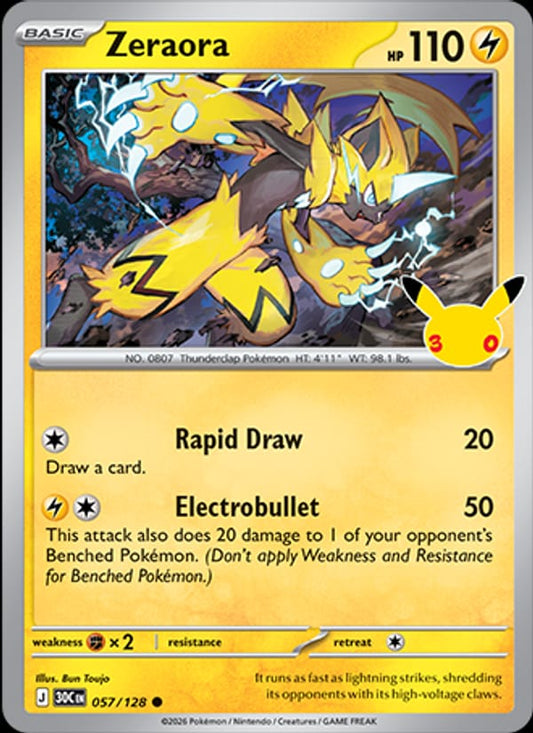 Zeraora #057 — 30th Celebration