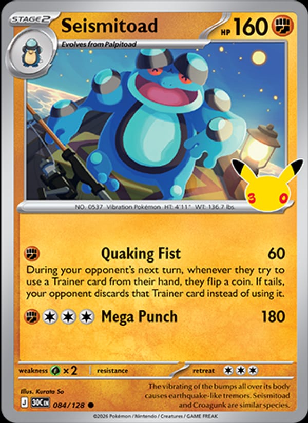 Seismitoad #084 — 30th Celebration