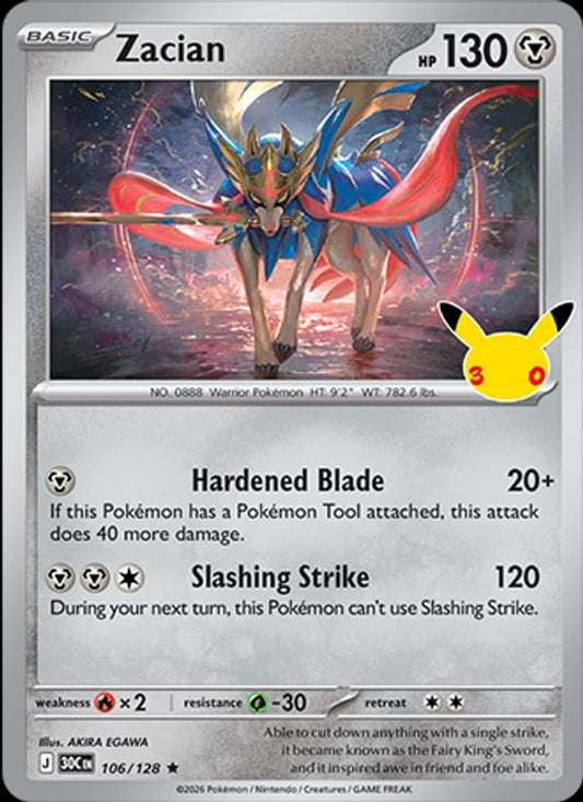Zacian #106 — 30th Celebration
