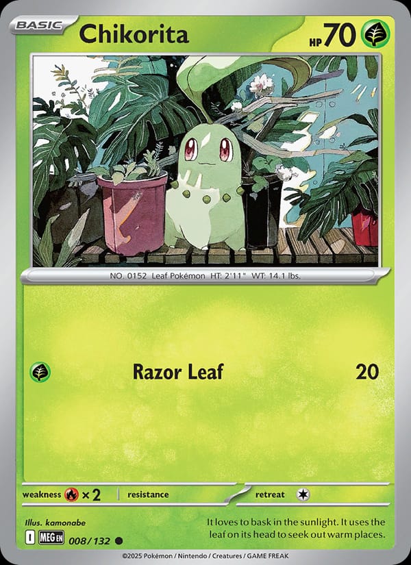 Chikorita #008 — Mega Evolution