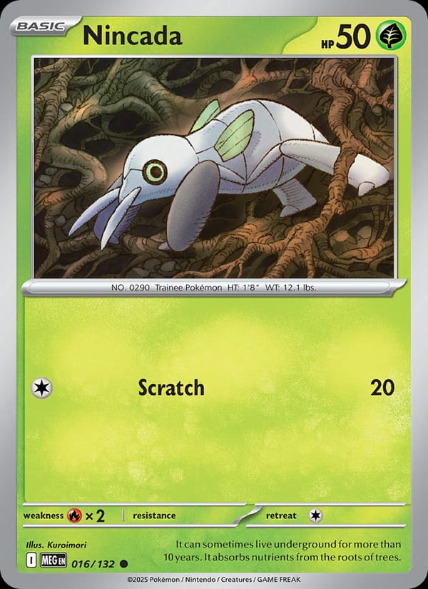 Nincada #016 — Mega Evolution