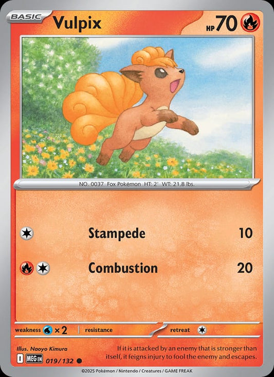 Vulpix #019 — Mega Evolution