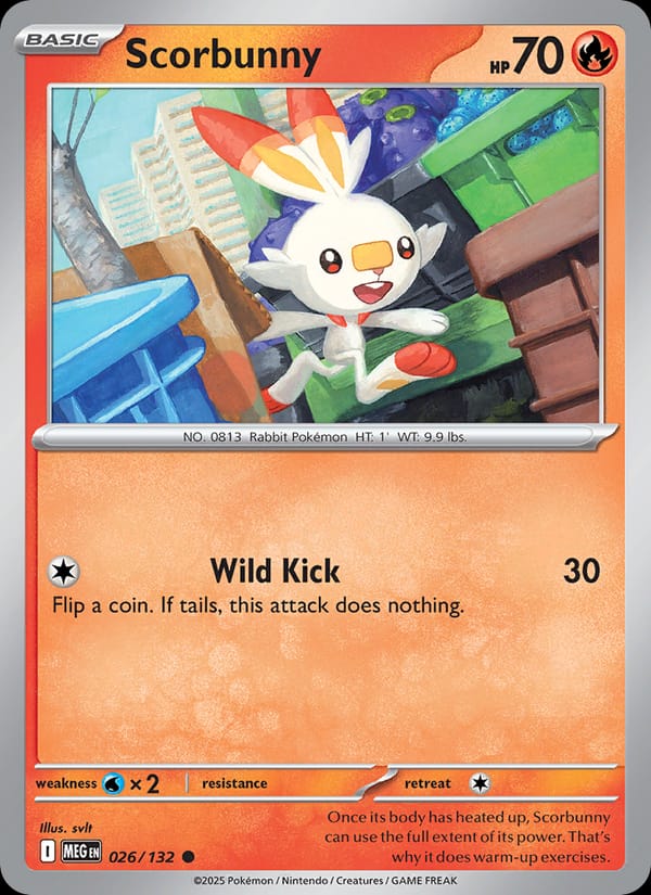 Scorbunny #026 — Mega Evolution