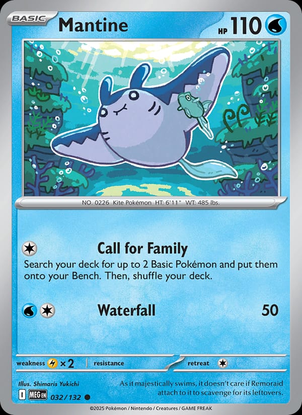 Mantine #032 — Mega Evolution
