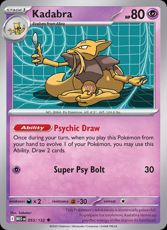Kadabra #055 — Mega Evolution