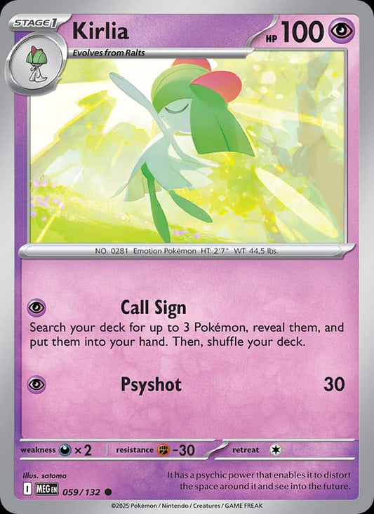 Kirlia #059 — Mega Evolution
