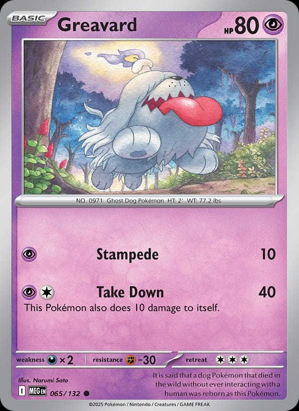 Greavard #065 — Mega Evolution
