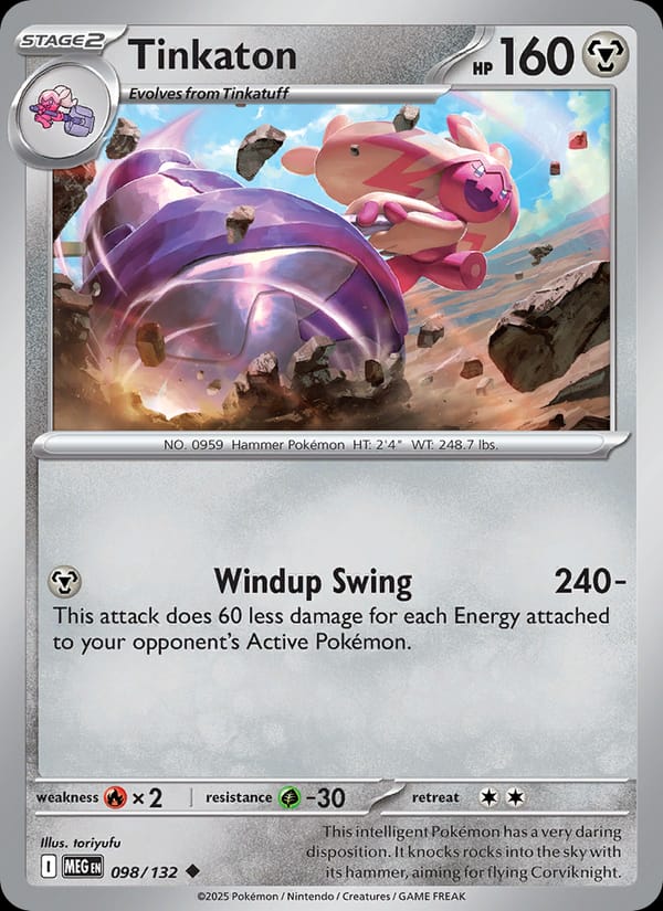 Tinkaton #098 — Mega Evolution