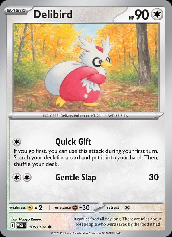 Delibird #105 — Mega Evolution