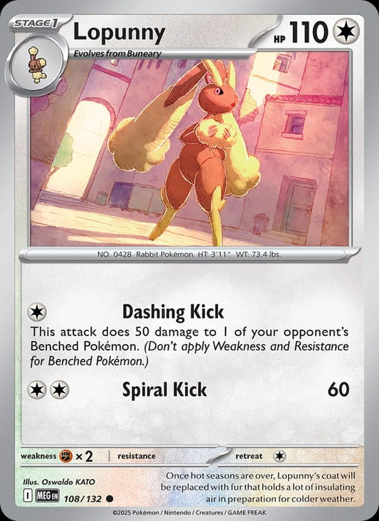 Lopunny #108 — Mega Evolution
