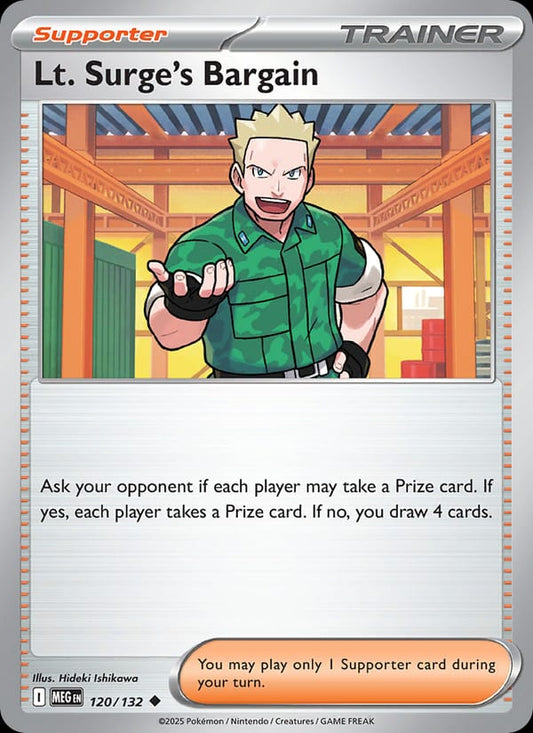 Lt. Surge's Bargain #120 — Mega Evolution