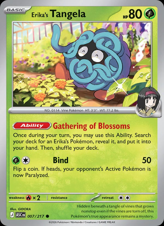 Erika's Tangela #007 — Ascended Heroes