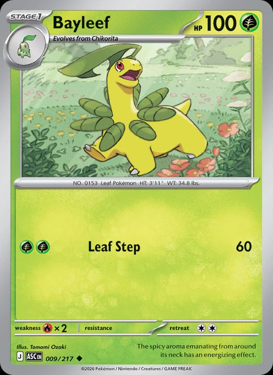 Bayleef #009 — Ascended Heroes