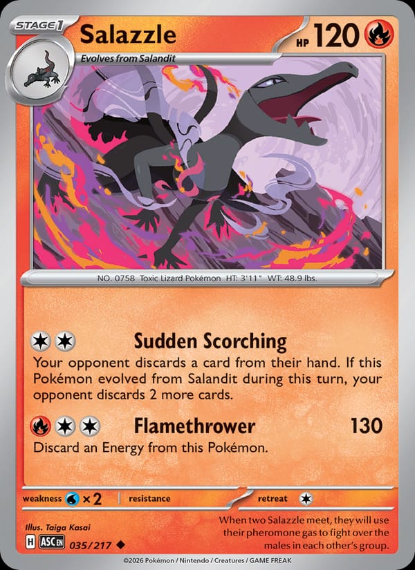 Salazzle #035 — Ascended Heroes