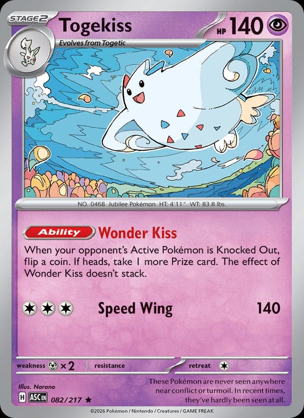 Togekiss #082 — Ascended Heroes
