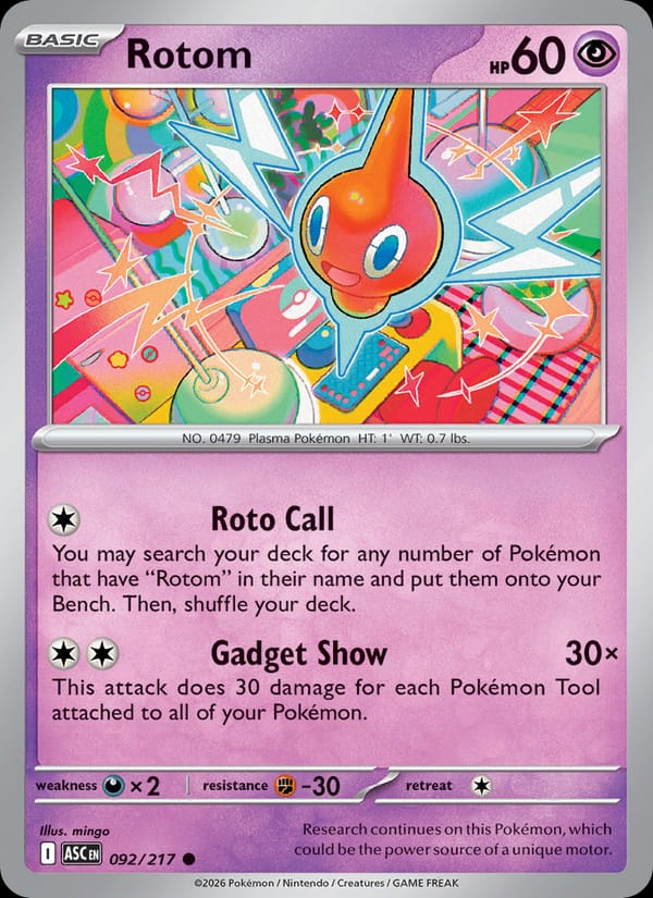 Rotom #092 — Ascended Heroes
