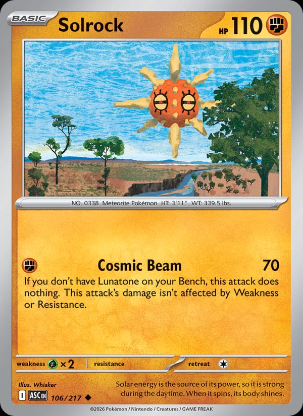 Solrock #106 — Ascended Heroes
