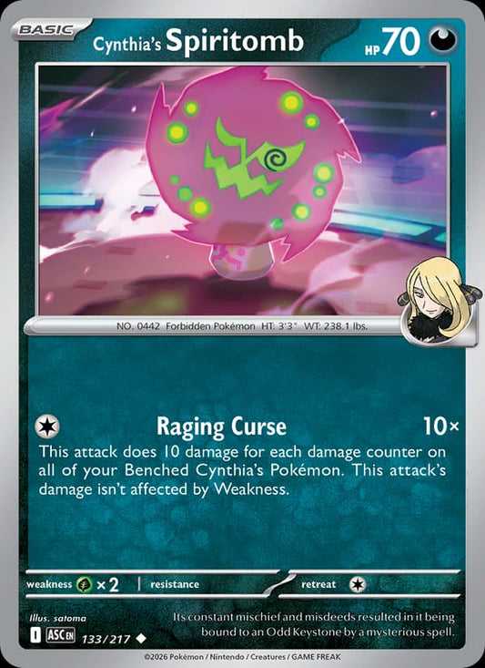 Cynthia's Spiritomb #133 — Ascended Heroes
