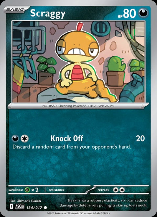 Scraggy #134 — Ascended Heroes