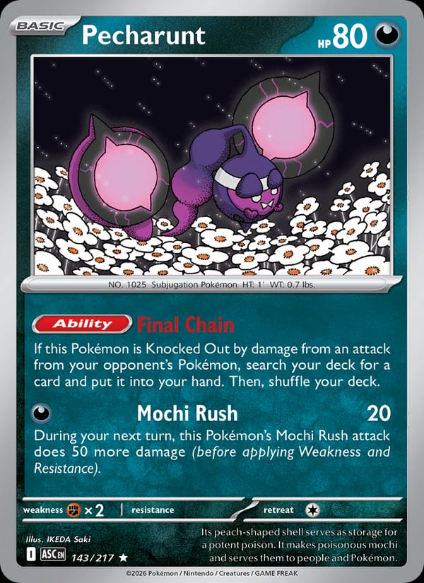 Pecharunt #143 — Ascended Heroes