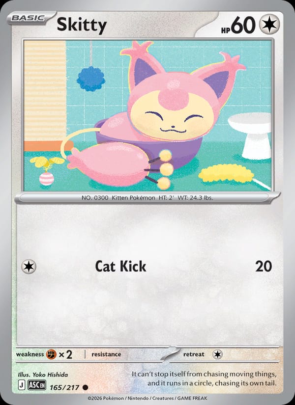 Skitty #165 — Ascended Heroes